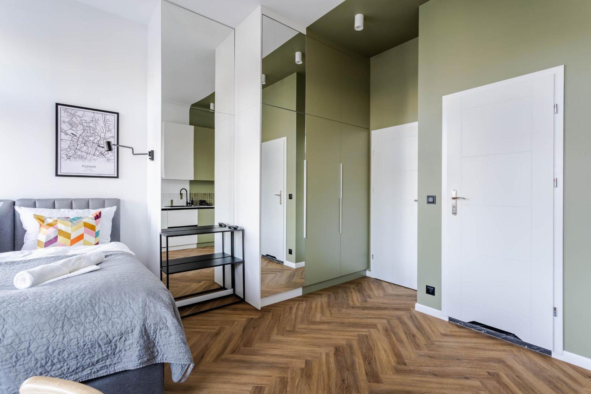 Nowoczesne I Stylowe Studia Very Berry W Poznaniu By Noclegi Renters Poznań Exterior foto